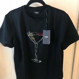 Fendi martini t shirt